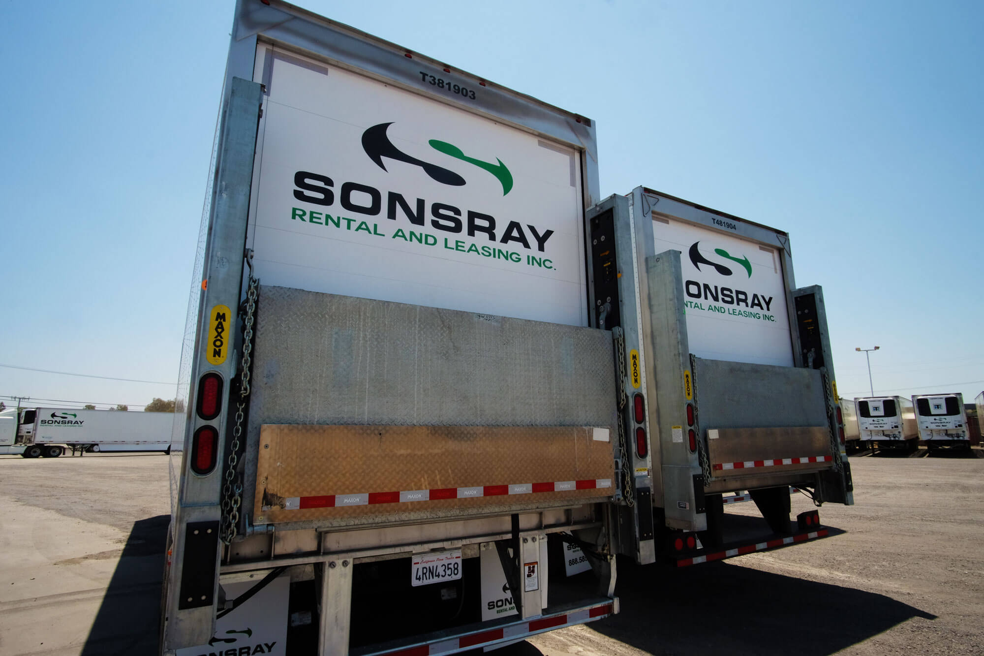 Refrigerated Trailer Leasing Sonsray Rental and Leasing
